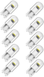 Autolife 10db-os T10-COB Led - fehér - 12V (19384) - akcio-shop