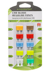 Vision Lighting Penge biztosítékok UNI LED jelzővel, 10 db (63600)