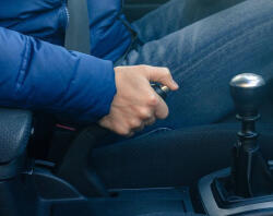 LAMPA Kézifék TAKARÓ PILOT szürke fekete (Szürke-Pilot felíratú) (0604.5)