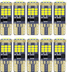 Autolife T10-2016-27LED - W5W Helyzetjelző - CANBUS - 12/24V - 10DB-os (19056)