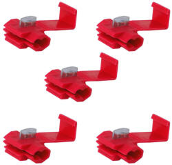 Vision Lighting Elektromos gyorscsatlakozók, piros, 0, 5-1mm kw, 22-18AWG, 10A max. , 5 db / 86298 (86298)