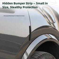 Bottari Ajtóvédő ajtóélvédő szilikon 4db-os fekete (AS18009)