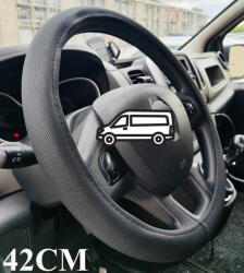 Autolife 00436 BASIC lite Bőrhatású kormányvédő 42cm (00436) - akcio-shop