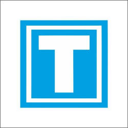 A-life T betű Mágneses tanuló vezető matrica ( kicsi ) 10x10cm fényvisszaverős (AS 107869)