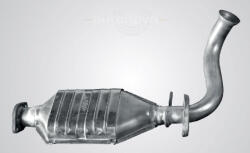 AWG EURO2 0mm-es csőátmérőhöz és 0-es benzin üzemű motorokhoz polonez caro katalizátor (KATCE2007_1)