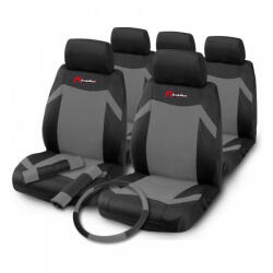 Bottari Üléshuzat, Kormányvédő, 2db. Biztonsági öv párna Szürke (51483-51485)