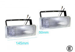 AUTOLIFE Téglalap alakú -széles- ködlámpa "E" jeles (KL-HY-054A) (KL-HY054A) - akcio-shop