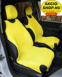 Akció-Shop. hu Trikó üléshuzat párban Pamut CITROMSÁRGA Prémium (AS41710)