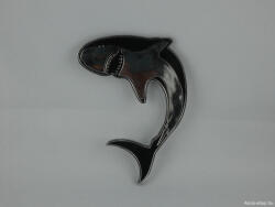 Maxeed Öntapadó króm embléma Cápa (50546)