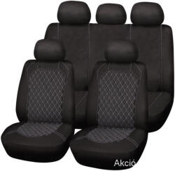 Bottari Üléshuzat Univerzális szett SPIDERWEB szteppelt trapéz varrással 10030 szürke cérna (20783)