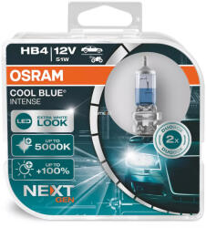 OSRAM Izzó Osram Cool Blue Intense NG HB4 +100% 2db/csomag (9006CBN)