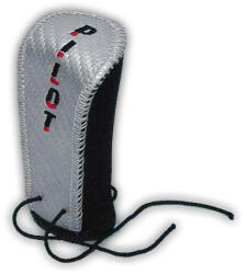 LAMPA SEBVÁLTÓGOMB TAKARÓ PILOT szürke fekete (24547)