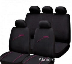 Bottari Üléshuzat Univerzális FASHION 9 részes szett AIR-BAG Pink szteppelés és felirattal (24432)