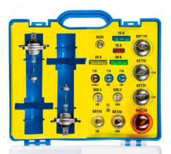 Bottari Izzókészlet 12V H7 Profi 19 részes Nagy (81580)