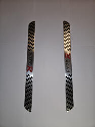 Car-S KÜSZÖBVÉDŐ LEMEZ PÁRBAN Alumínium 48cm fekete (104926)