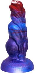 Passion Labs Dildo Fantasy No. 50 cu Ventuza, Silicon Lichid, Albastru, 19.4 cm, Passion Labs