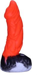 Passion Labs Dildo Fantasy No. 60, Silicon Lichid, Rosu, 20.6 cm, Passion Labs