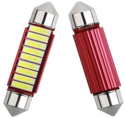 Autolife SMD-XM0029-2 39MM-9SMD Szofita Led Canbus hűtőbordás 12V - polaritás nélkül (21165)