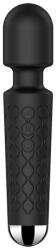 STD Vibrator Masaj Luna 20 Moduri Vibratii+8 Intensitati de Viteza, USB, Silicon, Negru Vibrator