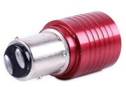 HD BAY15D Piros COB LED projektorlencsés 1157-21/5W (SMD-L20T-1157-3-0-R-BAY15D)