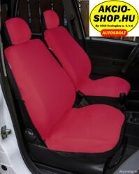Akció-Shop. hu Üléshuzat párban pamut anyagból 1+1 ülésre +fejtámla huzat (2db. első ülésre) Piros (74817)