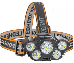 A-life 27112 L-T21 USB-s Fejlámpa - Erőteljes COB LED lámpa 4funkciós (27112)