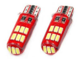 HD LED CANBUS 15SMD T10e (W5W) SILCA White 12V 01443 (01443) - akcio-shop