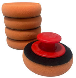 A-life Kézi és gépipolírozó korong tépőzáras polírozó szivacs 75 mm-es 6db-os (AS108505)