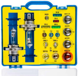 Bottari Izzókészlet 12V H4 Profi 19 részes Nagy (124566)