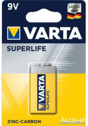 VARTA 9V 6F22 Superlife C/1 féltartós elem (36288)
