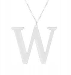 Sentiell Ezüst nyaklánc pr. 925 Betű W Betű (LZ0003NR_W)