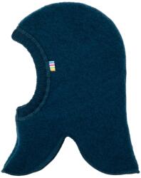 JOHA Cagulă dublată lână merinos fleece Joha - Dark Turquoise