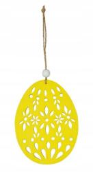 MFP Fa Húsvéti Tojás Medállal Sárga 12CM Mfp (2221565)