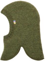 JOHA Cagulă dublată lână merinos fleece Joha - Dark Olive
