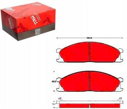 TRW Első fékbetét kpl. GDB1017