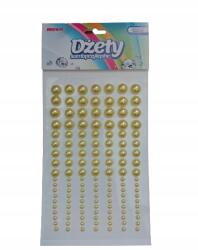 Brewis Strassz Öntapadós Gyöngyök Sárga 133 Brewis DS91 (5906190688552)