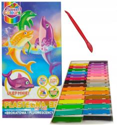 Koma-Plast Gyurma Hullám 32 Kol Sweet Colours (5901885292250)