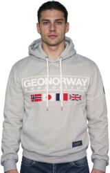 Geographical Norway Férfi pulóver Geo Norway Great sport outdoor szellős kényelmes (WY8612H/GN-Blended Grey)