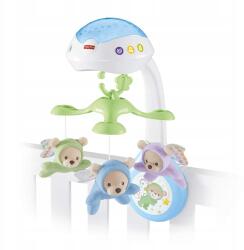 Mattel Fisher Price körhinta, projektor, távirányító, macikkal (CDN41)