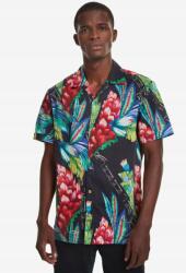 Desigual Fekete Rövid Ujjú Ing Print (L) (586214)