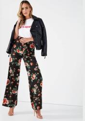 Unique21 Fekete Floral Print Nadrág Öv (36) (349662)