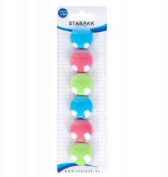 Hűtőmágnes Pasztell 6 Db 3 CM (398961)