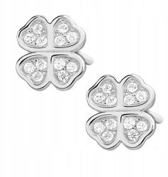 Sentiell Ezüst fülbevaló pr. 925 Lóhere Cirkónia (Z1074E)