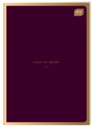 Interdruk Füzet A4 60 k Kockás Metallic Satin Gold Inter W4 (294265)