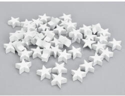  Fehér fa csillag vastag 2cm 50db/csomag - papelito