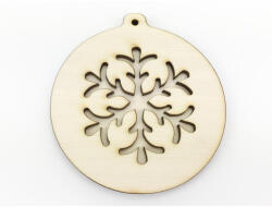  Natúr fa - Karidísz dupla hópihe 8, 5cm - papelito