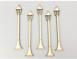 Natúr fa - Kandeláber 5db/csomag - papelito