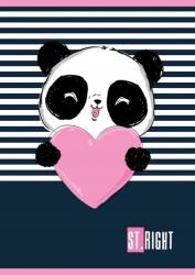 St. Right Füzet A5 32 k. Kockás St. right Lány Unipap 3