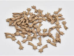 Arany hullócsillag 2, 8cm 60db/csomag - papelito