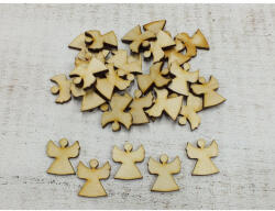  Natúr fa - Angyal 3cm 30db/csomag - papelito